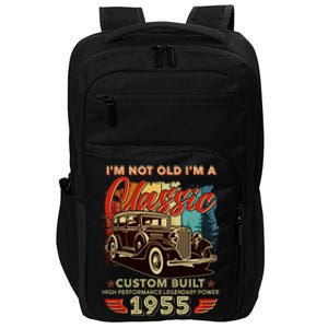 70th Birthday Im Not Old Im A Classic 1955 Custom Built Impact Tech Backpack