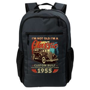 70th Birthday Im Not Old Im A Classic 1955 Custom Built Daily Commute Backpack