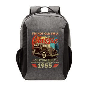 70th Birthday Im Not Old Im A Classic 1955 Custom Built Vector Backpack