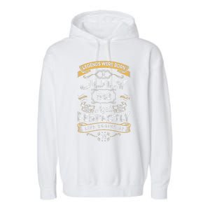 71th Birthday Legends Were Born In July 1952 Garment-Dyed Fleece Hoodie