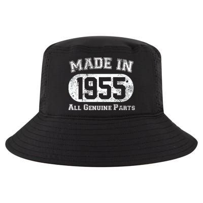 70th Birthday Made In 1955 All Genuine Parts Cool Comfort Performance Bucket Hat