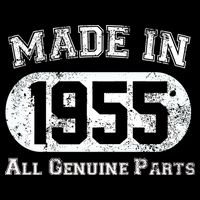 70th Birthday Made In 1955 All Genuine Parts Backpack