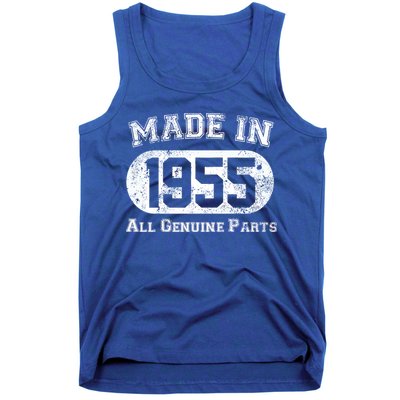 70th Birthday Made In 1955 All Genuine Parts Tank Top