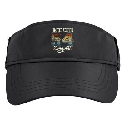 71st Birthday Man Woman 71 Years 1954 Decorative Adult Drive Performance Visor
