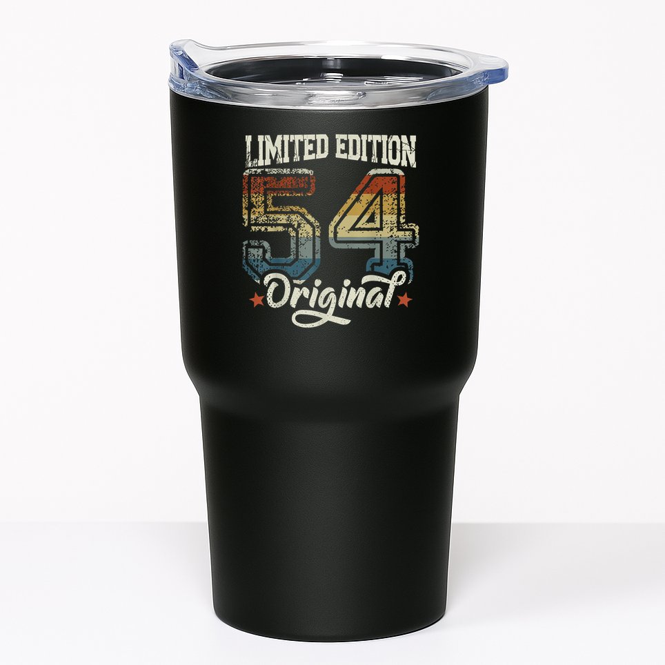 71st Birthday Man Woman 71 Years 1954 Decorative Tumbler