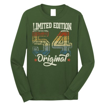 71st Birthday Man Woman 71 Years 1954 Decorative Long Sleeve Shirt
