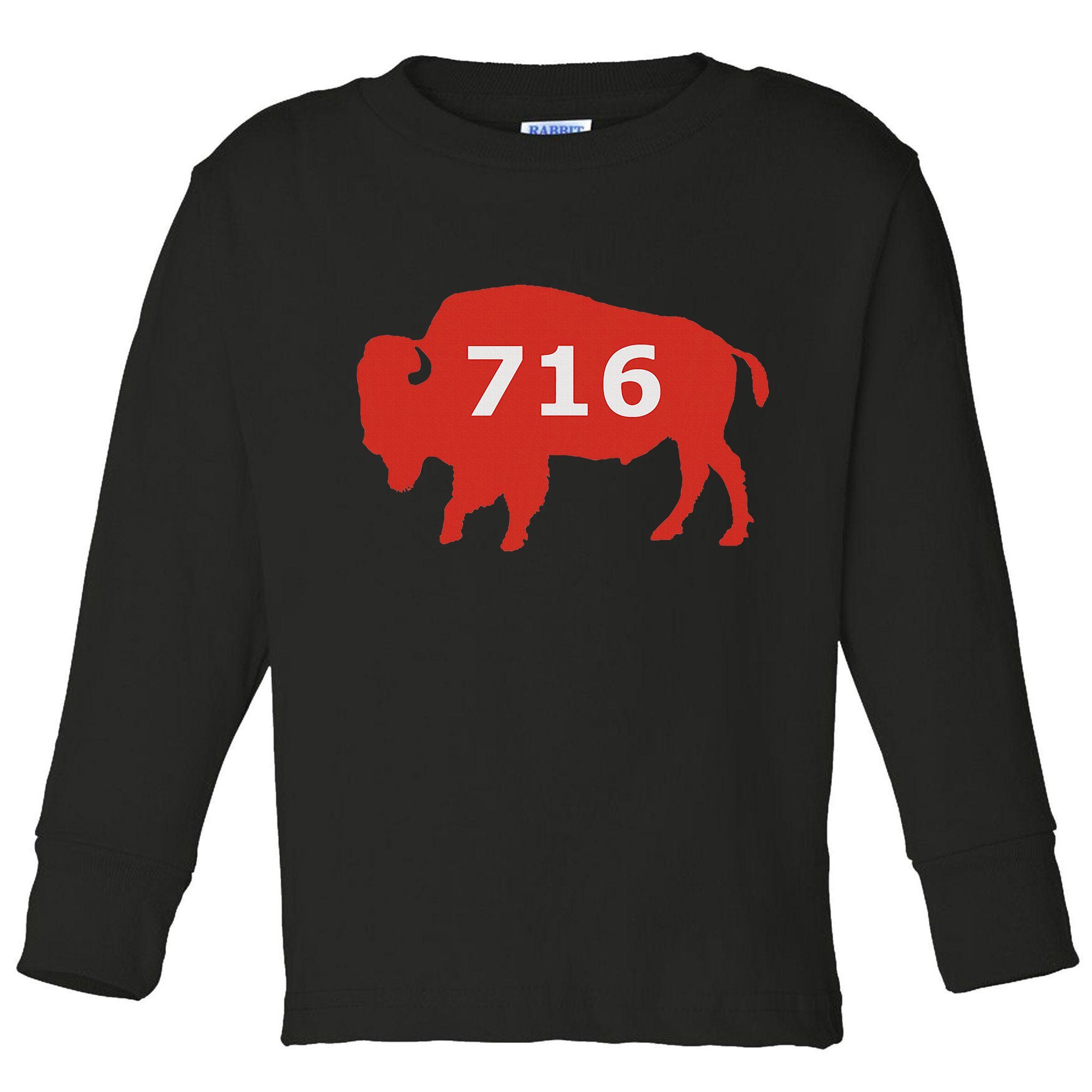 716 Buffalo Ny Toddler Long Sleeve Shirt