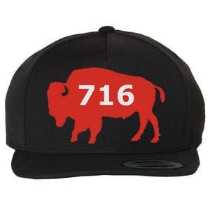 716 Buffalo Ny Wool Snapback Cap