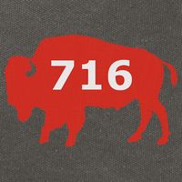 716 Buffalo Ny Cotton Canvas Backpack