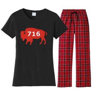 716 Buffalo Ny Women's Flannel Pajama Set