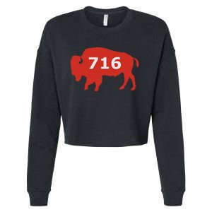 716 Buffalo Ny Cropped Pullover Crew