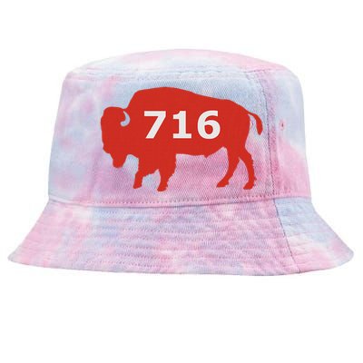 716 Buffalo Ny Tie-Dyed Bucket Hat