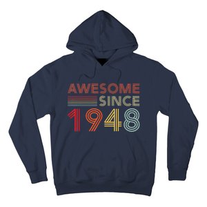 75 Birthday Present Decorations  Wo 1948 BDay 75th Birthday Present Hoodie