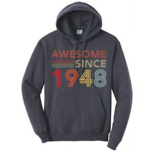 75 Birthday Present Decorations  Wo 1948 BDay 75th Birthday Present Tall Hoodie