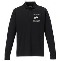 7 Billion Rats And You Are The Stinkiest Performance Long Sleeve Polo