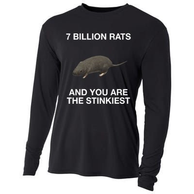 7 Billion Rats And You Are The Stinkiest Cooling Performance Long Sleeve Crew