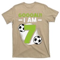 7th Birthday Soccer Themed Birthday Party 7 Years Old T-Shirt