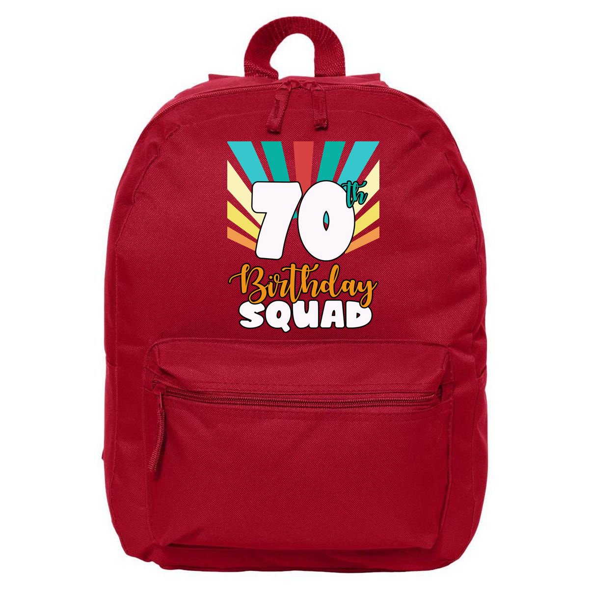 70th Birthday Squad 70 Years Old 16 in Basic Backpack