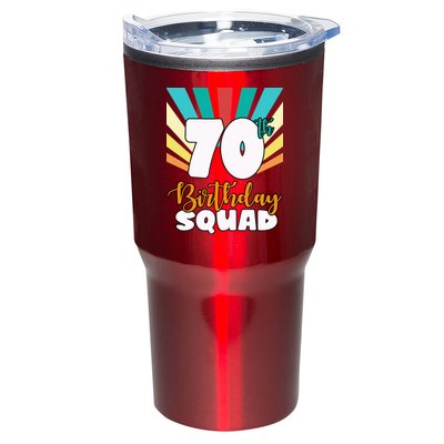 70th Birthday Squad 70 Years Old Tumbler