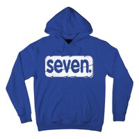 7th Birthday Seven 7 Year Old Birthday Hoodie