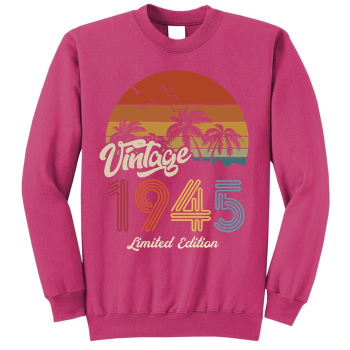 78th Birthday Vintage Limited Edition 1945 Sweatshirt