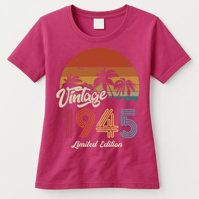 78th Birthday Vintage Limited Edition 1945 Womens T-Shirt
