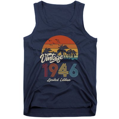 77th Birthday Vintage Limited Edition 1946 Tank Top