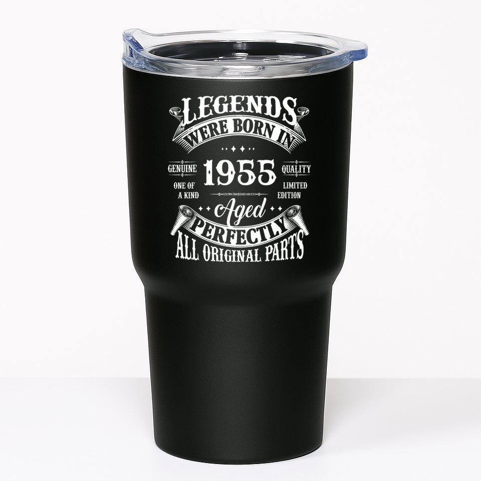 70th Birthday Vintage Legends Born In 1955 70 Years Old Tumbler