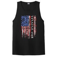 54th Birthday Vintage American Flag 1968 PosiCharge Competitor Tank