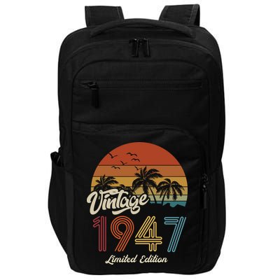 76th Birthday Vintage Limited Edition 1947 Impact Tech Backpack