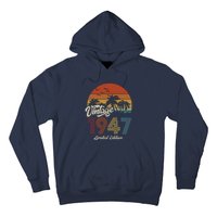 76th Birthday Vintage Limited Edition 1947 Hoodie