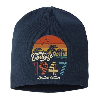 76th Birthday Vintage Limited Edition 1947 Sustainable Beanie