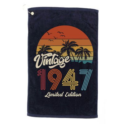 76th Birthday Vintage Limited Edition 1947 Golf Towel
