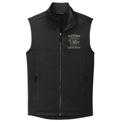 70th Birthday Vintage Old Banger 70 Years Old Gift Collective Smooth Fleece Vest