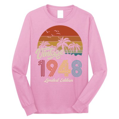75th Birthday Vintage Limited Edition 1948 Long Sleeve Shirt