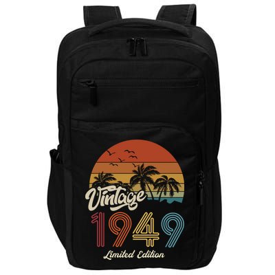 74th Birthday Vintage Limited Edition 1949 Impact Tech Backpack