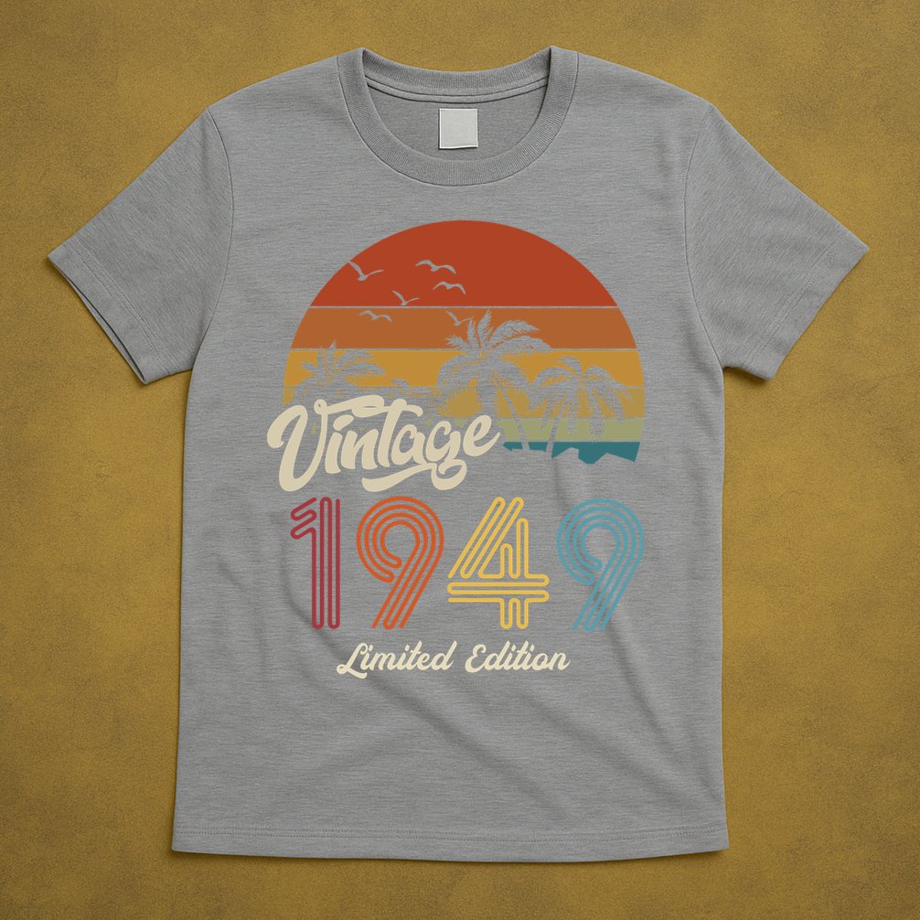 74th Birthday Vintage Limited Edition 1949 T-Shirt
