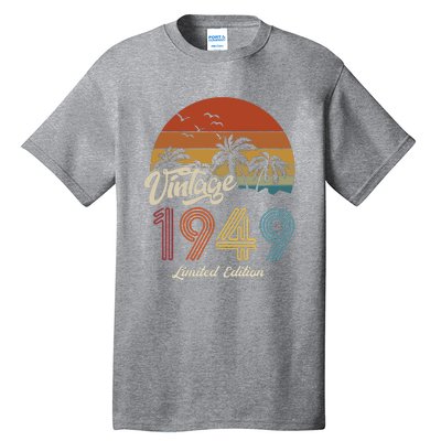 74th Birthday Vintage Limited Edition 1949 Tall T-Shirt