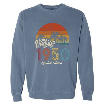 73rd Birthday Vintage Limited Edition 1950 Garment-Dyed Sweatshirt