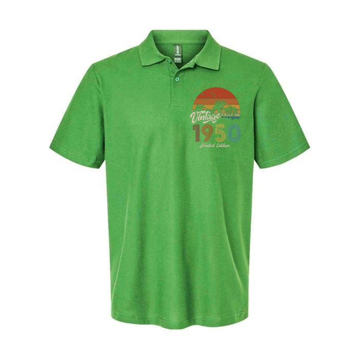 73rd Birthday Vintage Limited Edition 1950 Softstyle Adult Sport Polo