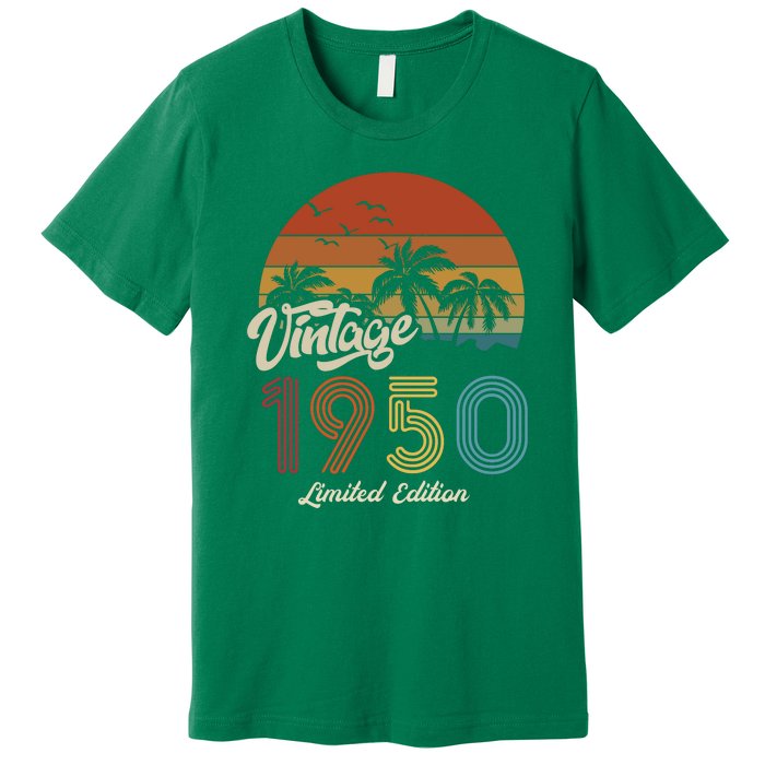 73rd Birthday Vintage Limited Edition 1950 Premium T-Shirt