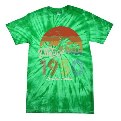 73rd Birthday Vintage Limited Edition 1950 Tie-Dye T-Shirt