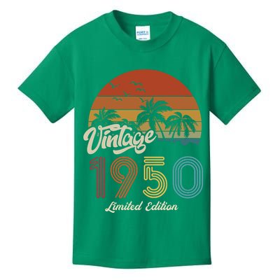 73rd Birthday Vintage Limited Edition 1950 Kids T-Shirt