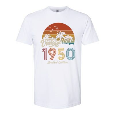 73rd Birthday Vintage Limited Edition 1950 Softstyle CVC T-Shirt