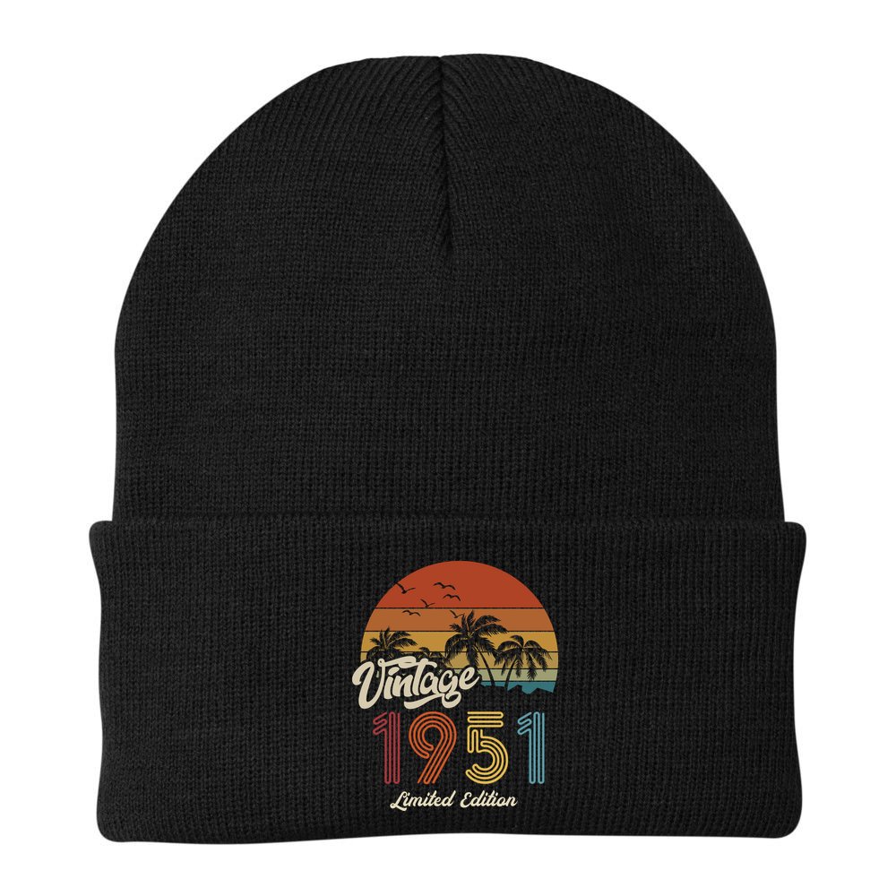 72nd Birthday Vintage Limited Edition 1951 Beanie