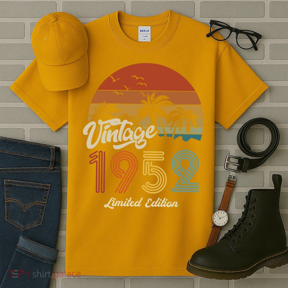71st Birthday Vintage Limited Edition 1952 Tall T-Shirt