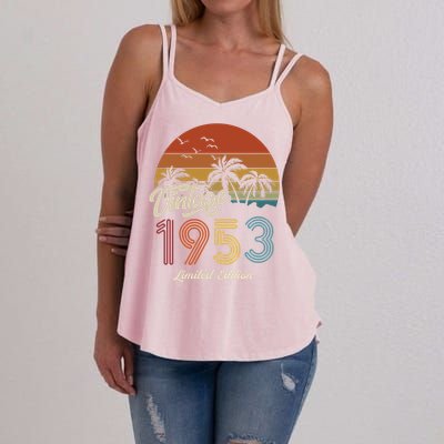 70th Birthday Vintage Limited Edition 1953 Women's Strappy Tank