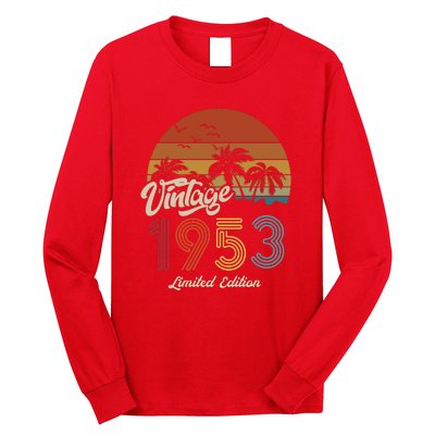 70th Birthday Vintage Limited Edition 1953 Long Sleeve Shirt