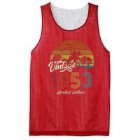 70th Birthday Vintage Limited Edition 1953 Mesh Reversible Basketball Jersey Tank