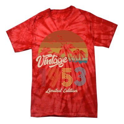 70th Birthday Vintage Limited Edition 1953 Tie-Dye T-Shirt